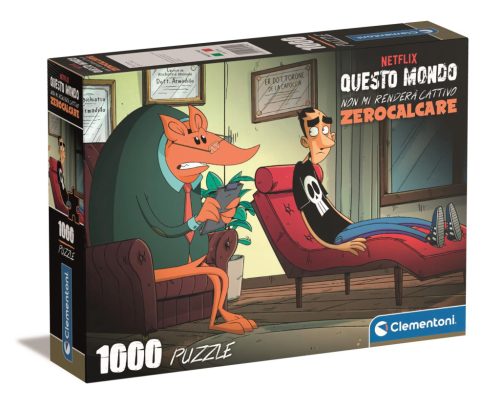 Anime Dr Armadillo The World Against 1000-piece Compact Puzzle Clementoni