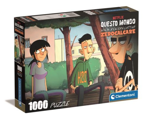 Anime Hoodie Talks A world against 1000 pcs Compact puzzle Clementoni