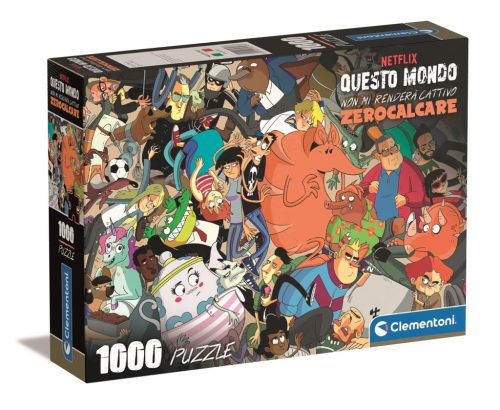 Anime Chaos Against the World 1000 Pieces Compact Puzzle Clementoni