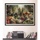 Animals Mystic 1000-piece puzzle Clementoni