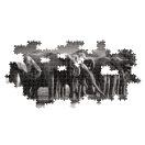 Elephant Herd of Giants 1000-piece panorama puzzle Clementoni