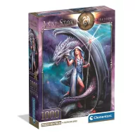   Fantasy Dragon Mage Anne Stokes 1000-piece Compact puzzle Clementoni