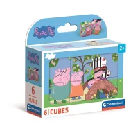 Peppa Pig Duck Pond Story Cube Set of 6 - Clementoni