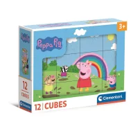   Peppa Pig Nature Class 12-piece fairy tale cube set by Clementoni