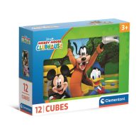 Disney Mickey Clubhouse 12-piece Fairytale Cubes Clementoni