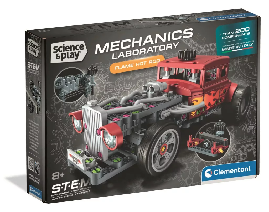 Vehicle Mechanics Hot Rod building kit Clementoni - Javoli Disney Onli