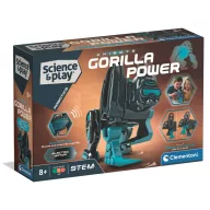 Animals Power Gorilla Building Set Clementoni