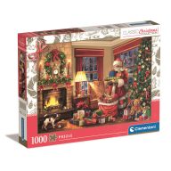 Christmas Santa's Gift 1000-piece Clementoni puzzle