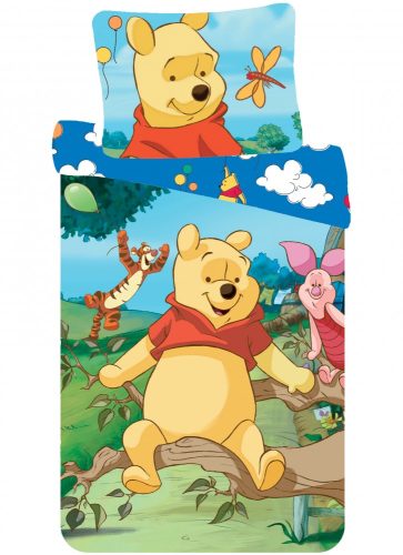 Disney Winnie the Pooh  Bedlinen Blue Sky 140×200 cm, 70×90 cm