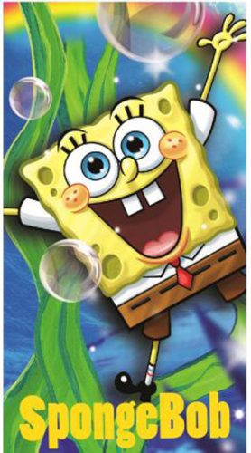 SpongeBob Seaweed Hand Towel, Face Towel 35x65 cm