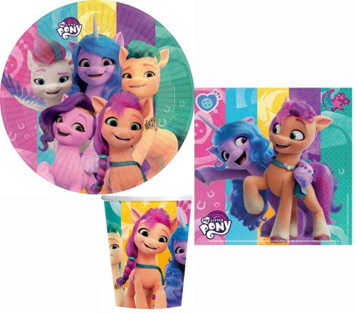 My Little Pony Party set 32 pcs 23 cm plate
