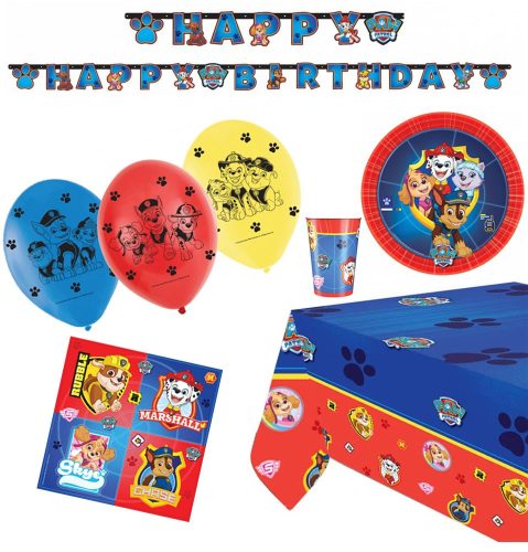 Paw Patrol Party set 40 pieces