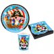 Pirate Party set with 36 23 cm plates