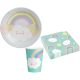 Rainbow and Cloud Rainbow and Cloud Party set with 36 23 cm plates