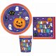 Halloween Friends Party set with 36 23 cm plates