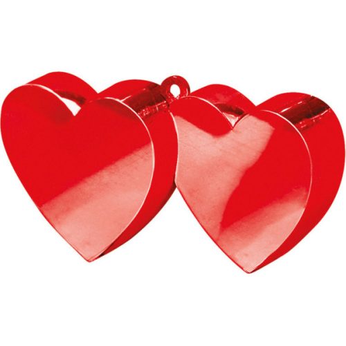 Red, Red double Heart air-balloon, balloon weight
