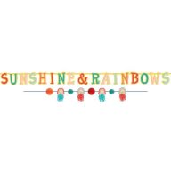 Rainbow Retro Rainbow Sign 176 cm
