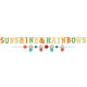 Rainbow Retro Rainbow Sign 176 cm