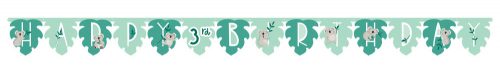 Koala Eucalyptus Happy Birthday giant Banner 320 cm