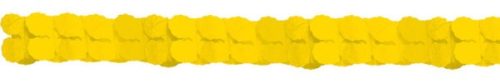 Sunshine Yellow, Yellow paper garland 365 cm