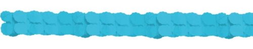 Caribbean Blue, Blue paper garland 365 cm