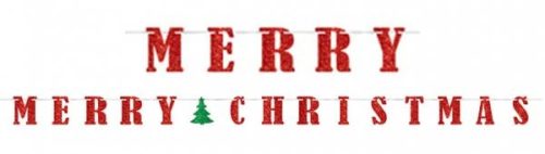 Merry Christmas paper Banner 365,7 cm