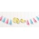 Boy or Girl The Big Reveal fringed garland 240 cm