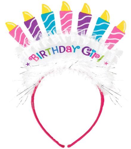 Birthday Girl hairband 13,5 cm