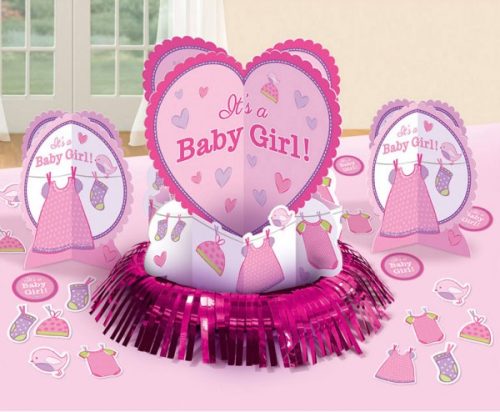 Baby Girl table decoration set