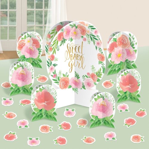 Floral Baby Table Decoration Set