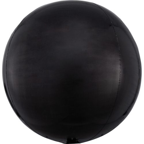 Black Orb Foil Balloon 40 cm