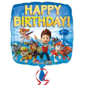 Ballon en aluminium Disney La Reine des Neiges forme ronde Happy Birthday -  43 cm