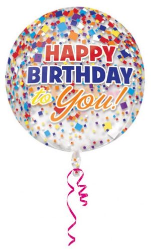 Happy Birthday Foil Balloon 40 cm