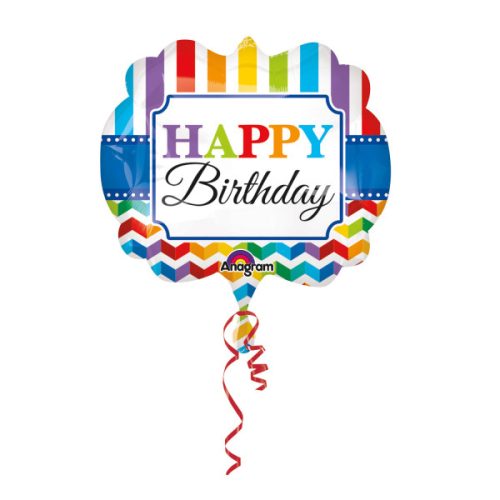 Happy Birthday Foil Balloon 63 cm