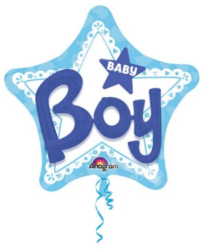 Baby Boy Foil Balloon 81 cm