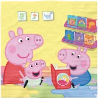 Peppa Pig Story Time napkins 16 pcs 33x33 cm