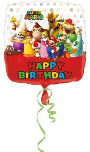 Super Mario Foil Balloon 43 cm