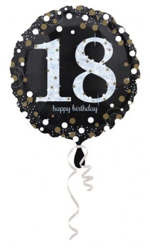 Happy Birthday 18 Foil Balloon 43 cm