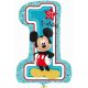 Disney Mickey First Birthday foil balloon 71 cm