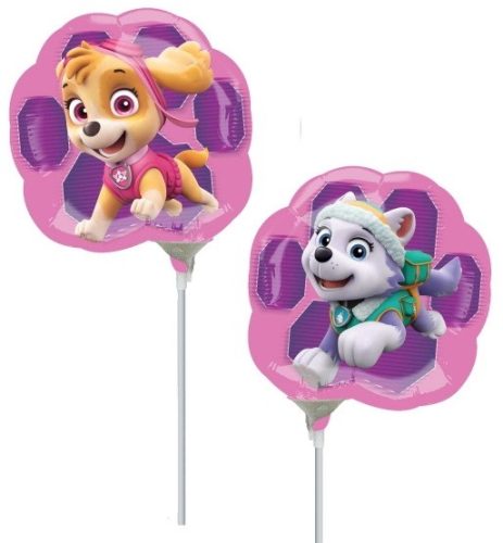 Paw Patrol pink mini foil balloon ((WP))