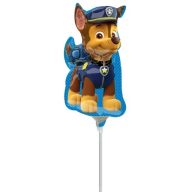 Paw Patrol Chase mini foil balloon 27 cm (WP)