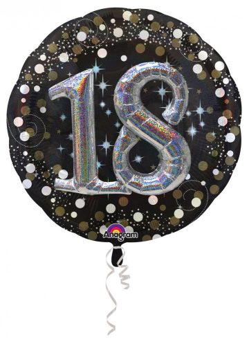 Happy Birthday 18 Foil Balloon 81 cm