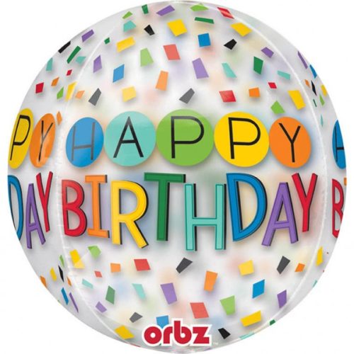 Happy Birthday Foil Balloon 40 cm
