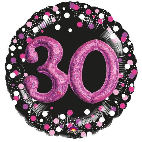 Happy Birthday 30 Foil Balloon 81 cm