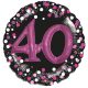 Happy Birthday 40 foil balloon 81 cm