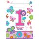 First Birthday Butterfly gift bag 8 pcs