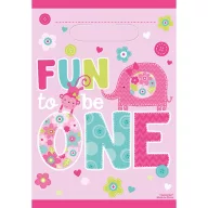 First Birthday Fun gift bag set of 8