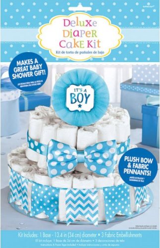 Kit Boy Diaper Cake Decoration (4 pieces)