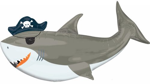 Ahoy Shark Foil Balloon 104 cm