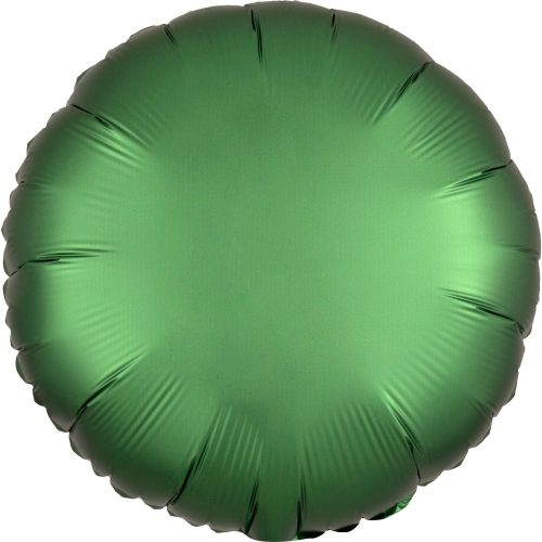 Satin Emerald circle foil balloon 43 cm